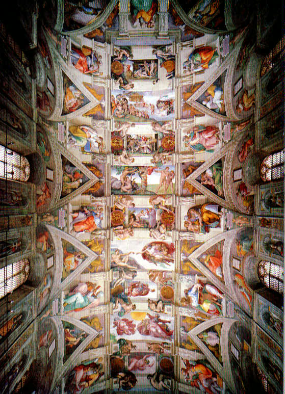 Michelangelo S Paintings Humanities
